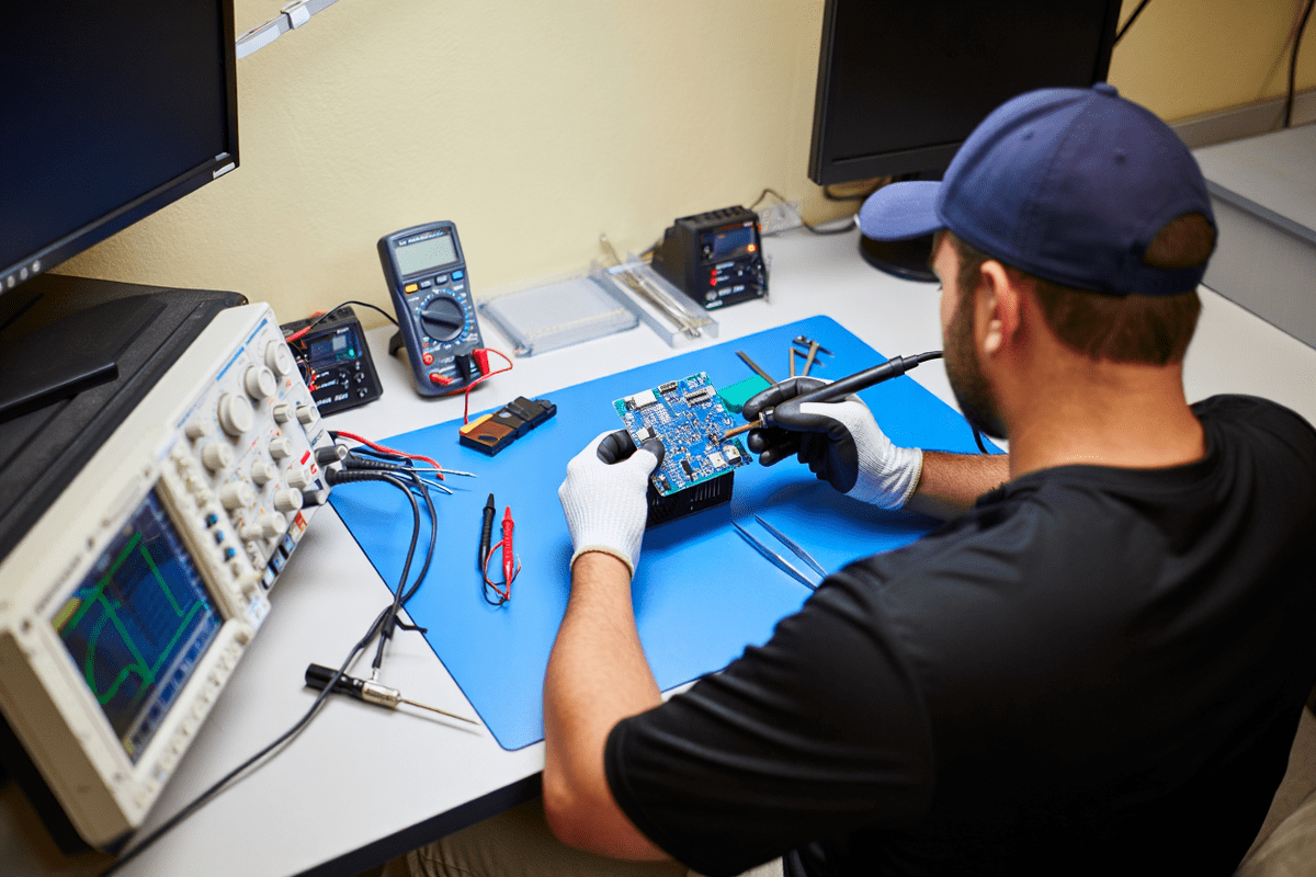 Процесс ремонта техники Leica в leica-service