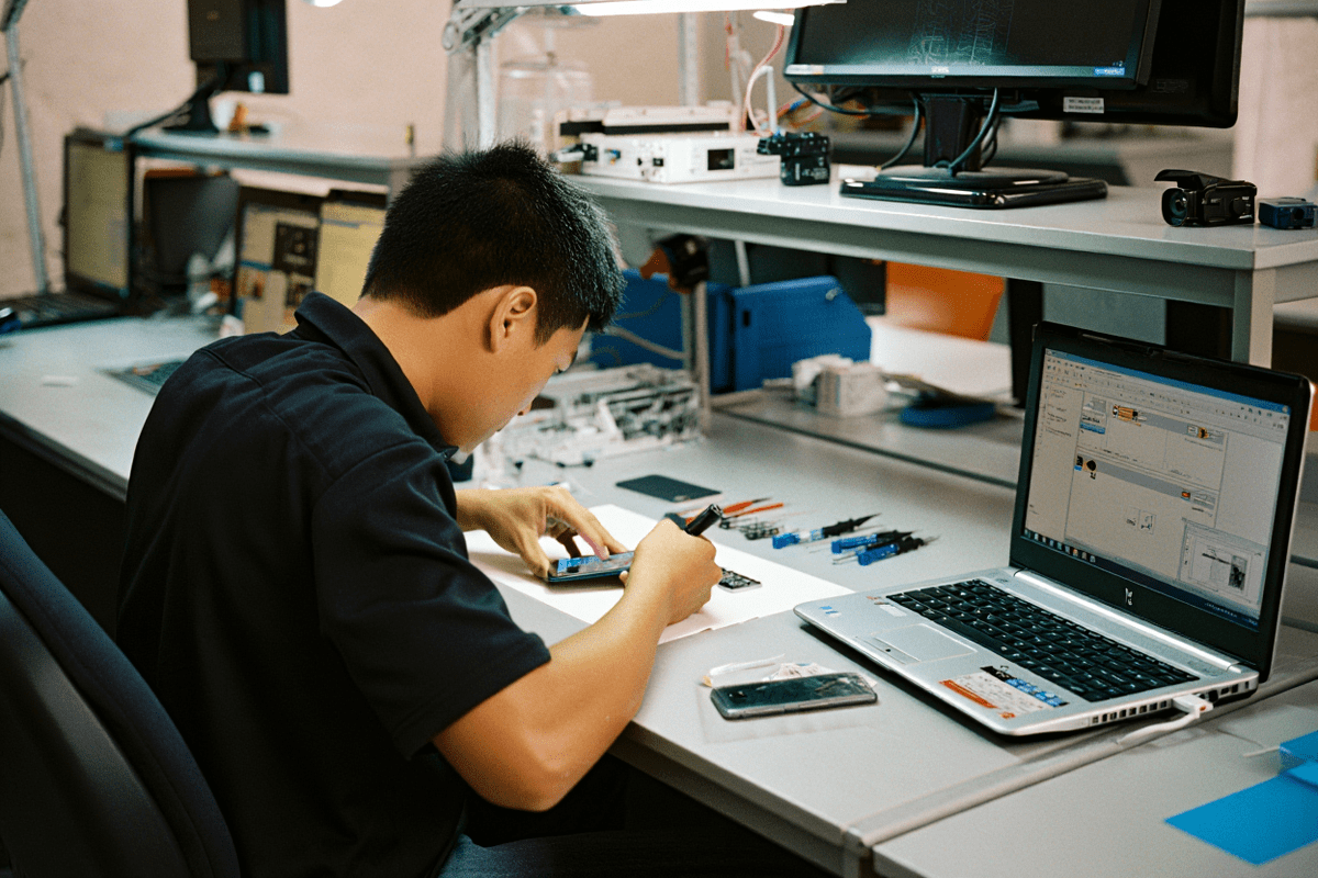 Процесс ремонта техники Leica в leica-service